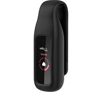 NEO+, Supporto con clip in silicone, colore nero, compatibile con l'activity tracker Fitbit Luxe