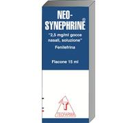 Neo-synephrine 2,5 mg/ml gocce nasali, soluzione