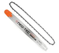 NEO-TEC 24/25 "Laminato Chainsaw Guide Bar Saw Chain Combo 3/8 Passo 0,375 Passo catena 0,063 Calibro catena 84DL per Oregon 243RNDD025 Adatto per Stihl MS660 381 066 con 0,063 Gauge Chain