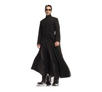 Neo The Matrix Lifesize E Gratuito Mini Cartone Ritaglio Ufficiale Sagoma -