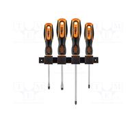 04-191 Set: cacciaviti Phillips, piatto PH1,PH2,SL 5,5,SL 6,5 NEO TOOLS