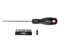 NEO TOOLS Set di 12 cacciaviti con punta flessibile, SvCm 04-212