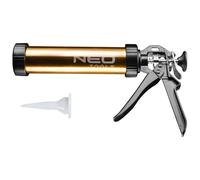 Neo Tools Pistola a cartuccia 61-005 per siliconi – alluminio, acciaio
