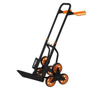 84-402 Carrello per gradini portata 150kg con maniglie telescopiche e piano pieg