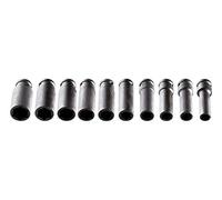 Inserti per avvitatori a percussione 1/2"", 10-24 mm, set da 10 pezzi, Crmo
