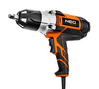 NEO TOOLS Avvitatore elettrico a percussione 1020 W, 950 Nm max coppia 950 Nm, potenza 1020 W, fodera 1/2", velocità di rotazione 2600 giri/min, con 4 chiavi a bussola 17, 19, 21, 22 mm