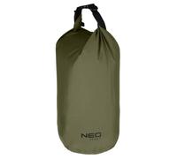 NEO TOOLS Borsa impermeabile 5L in nylon PU resistente all'acqua 3000 mm - Chiusura con fibbia - Altezza massima 38 cm, diametro 16 cm - Per kayak, nuoto, pesca, verde, 5 l, zaino