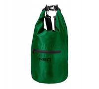 NEO TOOLS Dry Bag, zaino impermeabile da 15 l, borsa impermeabile con custodia per cellulare e cinghie, kayak, pesca, rafting, nuoto, campeggio e spiaggia, verde, Zaino