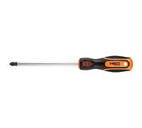 NEO TOOLS Cacciavite a croce PZ3 x 150 mm - Cacciavite - Manico ergonomico - Realizzato in robusto acciaio CrV - Con punta magnetica - Schienale sagomato per il pollice