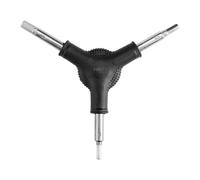 NEO TOOLS Chiave a brugola, 3 in 1, tipo Y, in acciaio CrV, 4 mm, 5 mm, 6 mm, impugnatura ergonomica, blu, nero, per il montaggio di biciclette, mobili, attrezzature sportive e riparazioni di officina