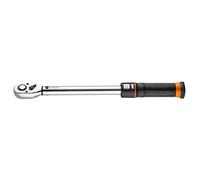 NEO TOOLS Chiave dinamometrica 3/8" precisione +/- 3% disponibile in 2 dimensioni con cricchetto reversibile 45 denti, indicatore di valore meccanico, strumento in acciaio CrV