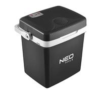 NEO TOOLS Contenitore refrigerante da viaggio 2 in 1, riscaldamento e raffreddamento, 3,8 kg, 26 l, dimensioni 405 x 320 x 430 mm, modalità ecologica, alimentazione 230 V e 12 V