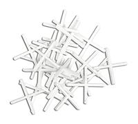 NEO TOOLS Croci per piastrelle in plastica, 7 misure, 1-5 mm, 100/150/200 pezzi, distanziali universali riutilizzabili e uniformi tra le piastrelle (150, 3 mm)