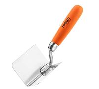 NEO TOOLS Frattone per intonacatore per Angoli Interni, Collo Dritto, Lama 80 x 60 mm | Spatola per Angoli Interni in Acciaio Inox, per rifinire Angoli Interni | Diverse Versioni