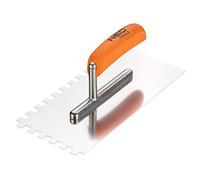 NEO TOOLS Frattone per Lisciare, seghettato, Spessore Lama 0,7 mm, Vari Design | Manico ergonomico Laccato in Legno di faggio, Lama in Acciaio Inossidabile