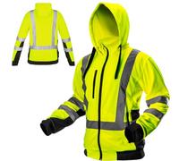 NEO TOOLS gialla di sicurezza, con cappuccio, giacca da lavoro, abbigliamento di protezione EN ISO 13688:2013 (KG)