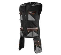 NEO TOOLS Gilet da lavoro HD Slim, 60% cotone, 37% poliestere, 3% elastan, peso 285 g/m2, aderente, tasche, Nreflex, tasca per attrezzi (M)