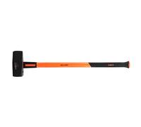 NEO TOOLS Martello da pietra 4-6 kg, manico in fibra di vetro, progettato per la forgiatura e altri lavori di costruzione, costruzione monolitica in un elemento in acciaio, certificazione GS TÜV