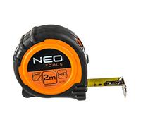 NEO TOOLS Metro a nastro in acciaio, 2 m x 16 mm, magnete 67-112