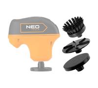 NEO TOOLS Mini set di lucidatura/pulizia - Estensione per mini lucidatrici - Per lucidatura, rimozione del ghiaccio e pulizia profonda - Ideale per auto e casa