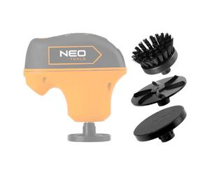 NEO TOOLS Mini set di lucidatura/pulizia - Estensione per mini lucidatrici - Per lucidatura, rimozione del ghiaccio e pulizia profonda - Ideale per auto e casa