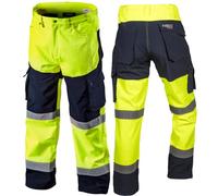 NEO TOOLS X Pantaloni da Lavoro, Giallo, M Uomo