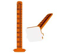 NEO TOOLS Perni di livellamento 20 pezzi 100 mm PE - Livellatore autoadesivo - 100 mm con nastro adesivo - 20 pezzi (PE)