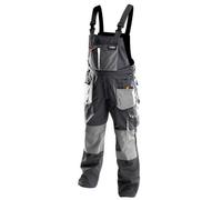 NEO Tools Profi Arbeitsschutzhose Nera Grigio Latzhose Profi L-XXL Extra Lunga