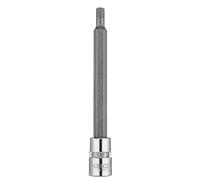 NEO TOOLS Punta esagonale su inserto da 1/4", lunga 87 mm, consigliata come pratico pezzo di ricambio per parti danneggiate o perse, alta qualità, acciaio al cromo vanadio (H4)