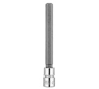 NEO TOOLS Punta esagonale su inserto da 1/4", lunga 87 mm, consigliata come pratico pezzo di ricambio per parti danneggiate o perse, alta qualità, acciaio al cromo vanadio (H7)