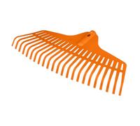 NEO TOOLS Rastrello da giardino, 46 cm, pratica scopa a denti per racchiudere foglie e erba, con robusti denti in plastica, cipolla multirastrello in plastica