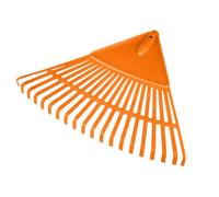 NEO TOOLS Rastrello da giardino, 48 cm, pratica scopa a denti per racchiudere foglie e erba, con robusti denti in plastica, cipolla multirastrello in plastica