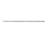 NEO TOOLS Righello preciso in acciaio inox lungo 75 cm/100 cm - perfetto per misurazioni accurate, misuratore lineare, segni chiari e un'apertura per una facile conservazione (100 cm)