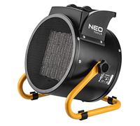 NEO TOOLS Riscaldatore elettrico PTC 5 kW in ceramica con ventilatore (3 kW, flusso d'aria 280 m3/h)