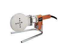 NEO TOOLS Saldatrice per tubi in plastica 1200 W, per manicotti e tubi: PE, PP, PB con diametro fino a 110 mm, alimentazione 230 V, 50 Hz, massa 6,9 kg, temperatura testa 260 °C, struttura, valigetta