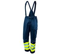 NEO TOOLS Salopette da lavoro professionali con riflettori, protezione di avvertimento, salopette, pantaloni da lavoro, pantaloni di sicurezza, pantaloni di sicurezza, taglie S-XXL (XXL)