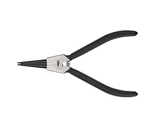 NEO TOOLS Seger - Pinza per anelli di sicurezza, dritta, per anelli esterni, corpo pinza in acciaio Cr-V, manici antiscivolo, varie pinze