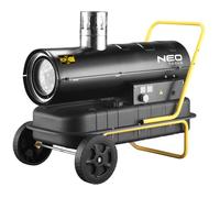NEO TOOLS Termoventilatore a olio per riscaldamento, 20 kW, generatore di aria calda, 38 l, flusso d'aria 630 ³/h/ora, riscaldamento dell'olio, nero