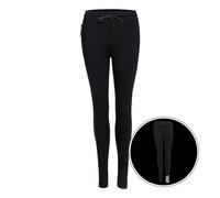 NEO Warm Light Calzamaglia Da Corsa Donna-Nero