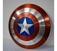 NEOARY Capitan America Shield - Replica del Falcon First Avenger Metal Shield 55,9 cm Scudo Rosso