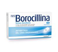 Neo borocillina "1,2 mg + 20 mg pastiglie senza zucchero"