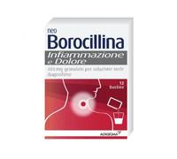 Neo Borocillina Infiammazione e Dolore 400mg Granulato Soluzione Orale 12 Bustine