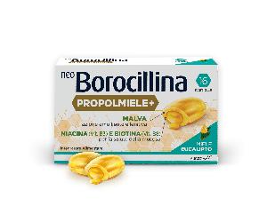 NeoBorocillina NEOBOROCILLINA PROPOLMIELE+ MIELE/EUCALIPTO 16 PASTIGLIE DA 3,4 G