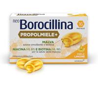 Neoborocillina Propol Miele Pastiglie Naturali per la Gola Miele Limone