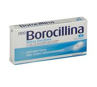 Neoborocillina Senza Zucchero 1,2mg + 20mg - Mal di Gola