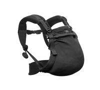 NeoBulle - My Neo - Portabebè fisiologico leggero, traspirante, confortevole - Installazione ultra veloce - 100% cotone biologico - Made in France - Da 0 a 1 anno, nero