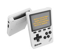 Neocade Console per Videogiochi Portatile Retrò, 40 Giochi Retrò con Licenza Originale Pico Preinstallati, Compatibile con Cartuccia PIKO/GBA - Bianco