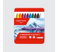 Caran d'Ache 7500.31 Creative Art Materials NeoColor II - Set di pastelli in cera solubile in acqua, multicolore