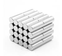 Neodimio Magnete 4 X 10 MM Supermagneti Alta Forza Magnete a Disco 25 Pezzo