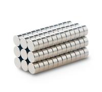 Neodimio Magnete 8 X 4 MM Supermagneti Alta Forza Magnete a Disco 25 Pezzo